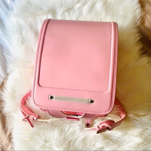Handbags - Pink Japanese Randoseru Backpack